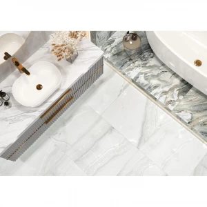Керамогранит LCM Snow Onyx полированный серый 57,60 м в пал 6060SWX00P 60х60 см