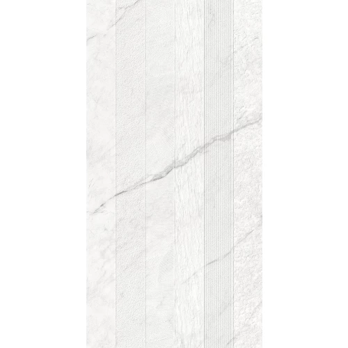 Декор Creanza Montesa White Decor Matt Glossy матовый с глянцевым эффектом белый CZ-GL07-D 160х80 см