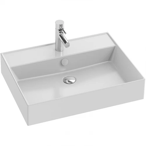 Керамическая раковина Jacob Delafon Vivienne белая EXBH112-00 60х46 см