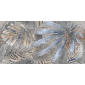 Керамогранит Delacora Bahamas Floristry Dark матовый граниль бежевый D120240G 120х60 см