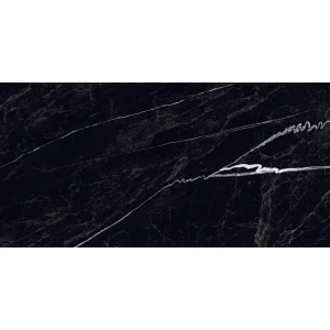 Керамогранит Neodom Luxury Nero Rock Polished глянцевый черный N12047 120х60 см