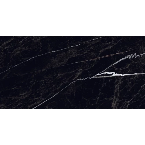 Керамогранит Neodom Luxury Nero Rock Polished глянцевый черный N12047 120х60 см