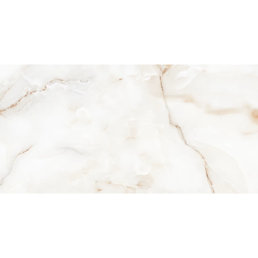 Керамогранит lamore Ceramic Gloss 60х120 Antisky глянцевый белый 60/120-005 120х60 см