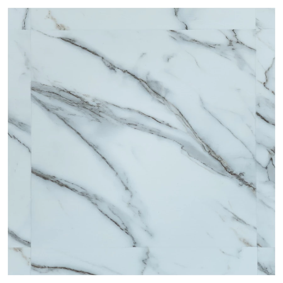 Плитка кварцвиниловая Art East Art Tile Hit S Мрамор Каррара Бьянко 764-АТS 43 класс 2,5 мм 3,34 кв.м
