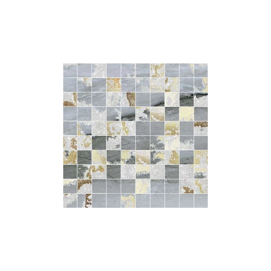 Мозаика Ceramiche Brennero Venus Mosaico Q. Solitaire Blu Mix MQSB 29,7х29,7 см