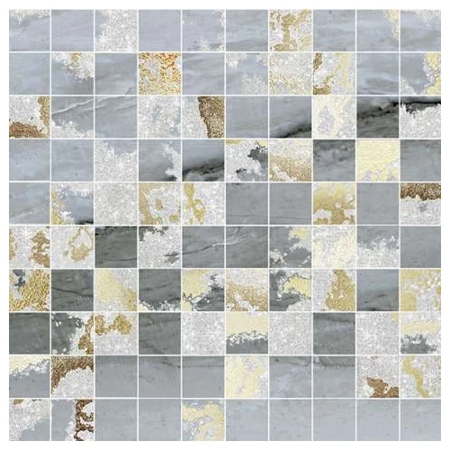 Мозаика Ceramiche Brennero Venus Mosaico Q. Solitaire Blu Mix MQSB 29,7х29,7 см