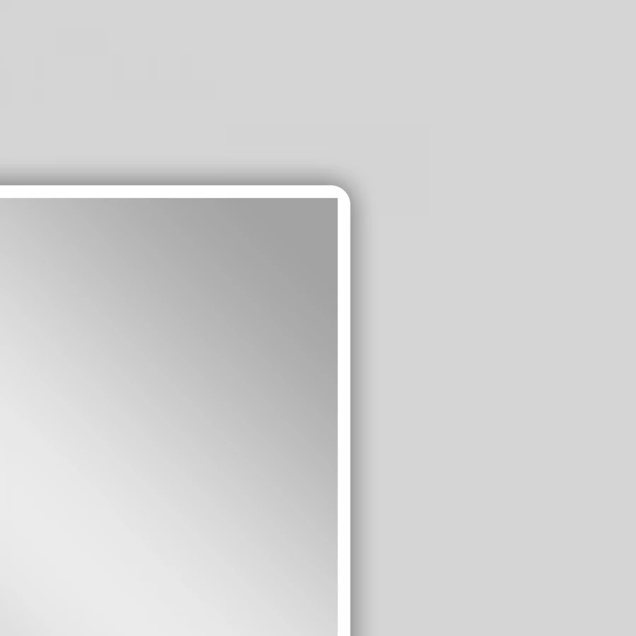 Зеркало Azario сенсорный выключатель с функцией диммера подогрев AZ-Z-061-1WHCS 80х68 см