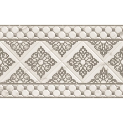 Декор Gracia Ceramica Elegance grey серый 01 30х50 см