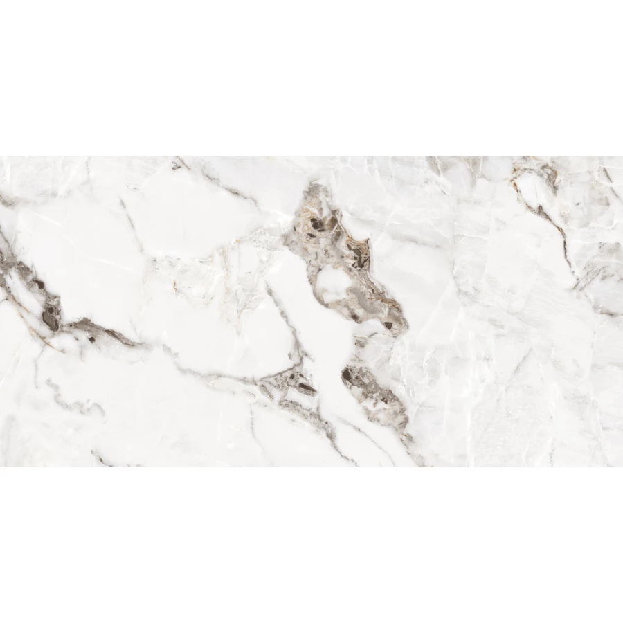 Керамогранит Cersanit Crema полированный белый ректификат A17420 120х60 см