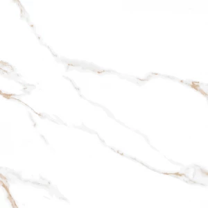 Керамогранит Ceradim Calacatta Sharp Gold белый Полированный 60х60 см