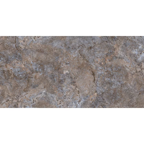 Керамогранит ALMA Ceramica Indastrio sugar-эффект коричневый GFU60120IND40R 120х60 см