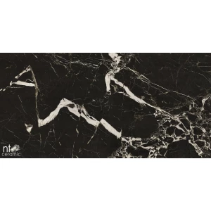 Керамогранит NT Ceramic Quanta Grey Portoro Black Лаппатированный NS612NTT9028L 120х60 см