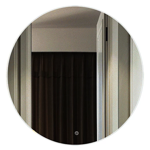 Зеркало Azario Alone Cerchio влагостойкое с подсветкой сенсорный выключатель с функцией диммера CS00079362 80х80 см