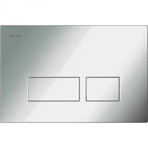 Клавиша для инсталляции пневматическая Am Pm Pro S пластик глянцевый хром I047051