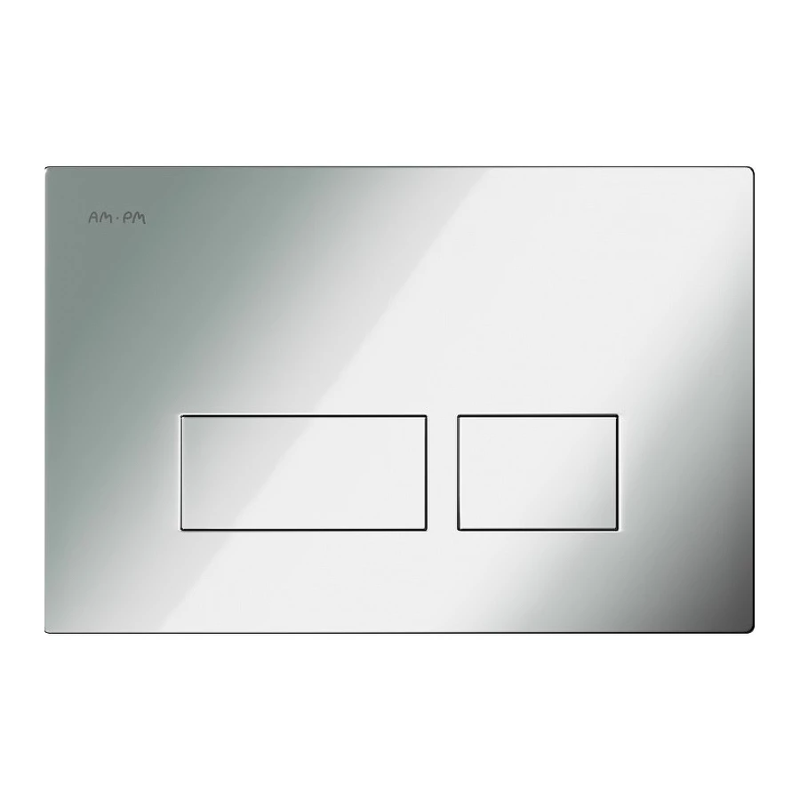 Клавиша для инсталляции пневматическая Am Pm Pro S пластик глянцевый хром I047051