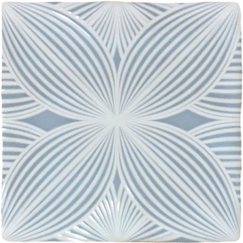 Плитка настенная Nanda Tiles Melody Violetta Br глянцевая голубая 13х13 см