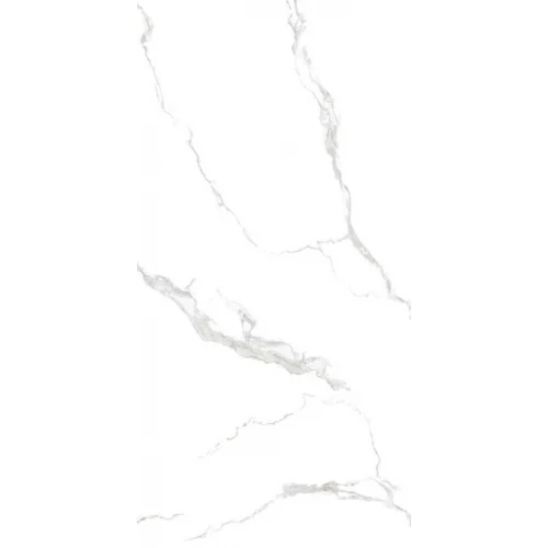 Керамогранит Planet Ceramics UKSL 705 глянцевый с золотом белый 120х60 см