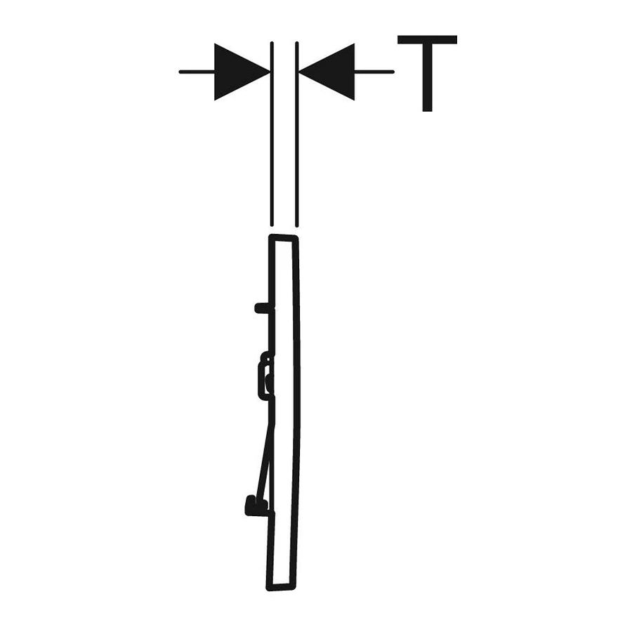 Смывная клавиша Geberit Sigma 30 черный 115.883.DW.1