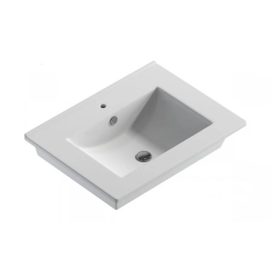 Умывальник Sanita Luxe Quadro 60 QDR60SLWB01 60x20 см