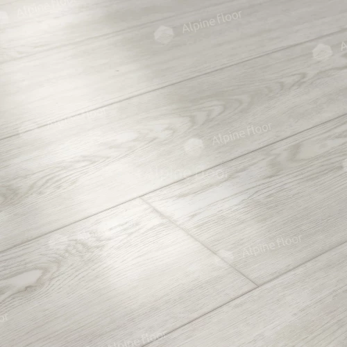 Каменный SPC ламинат Alpine Floor Parquet Light синхронное тиснение Дуб Артик ЕСО 13-4 43 класс 4 мм 1.95 кв.м 60х12.5 см