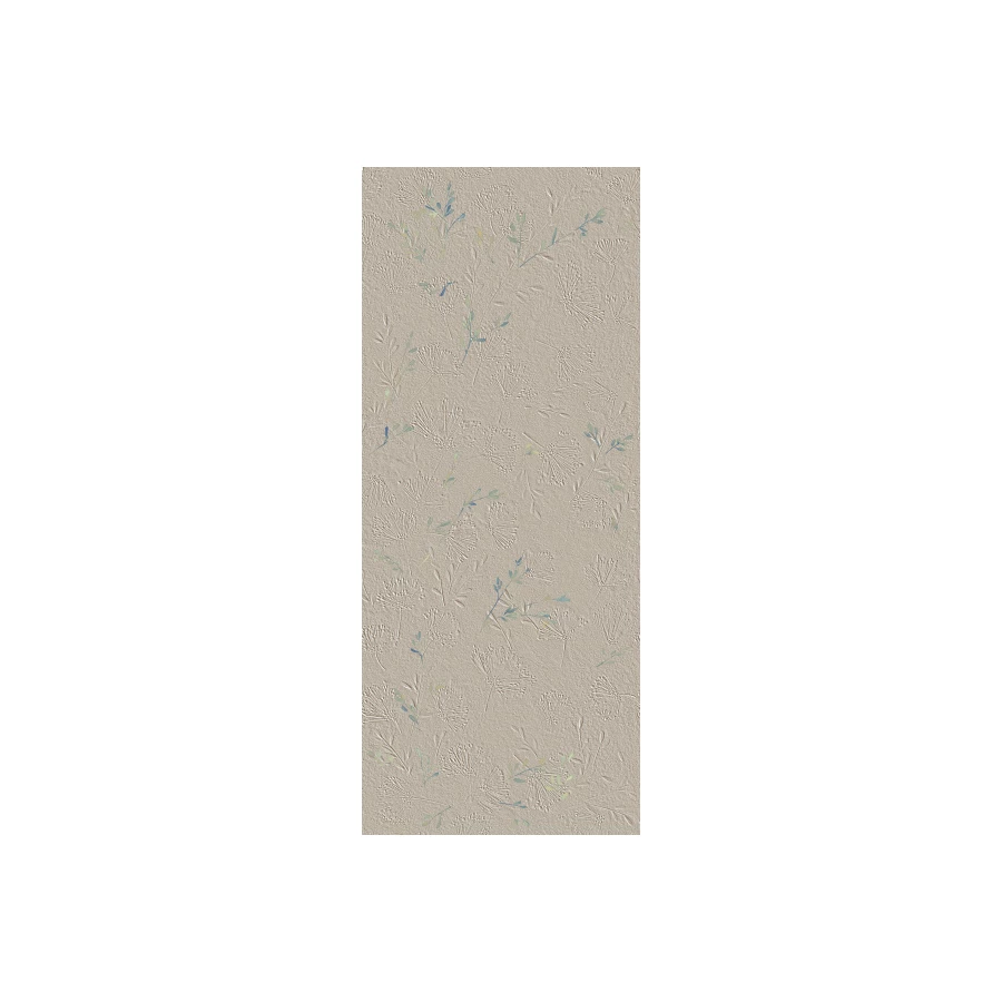 Плитка настенная Fap Ceramiche True Color Wind Flower RT матовая серая fTFD 120x50 см
