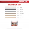 Затирка Litokol Epoxystuk X90 эпоксидная двухкомпонентная С.00 Bianco L0479350003 5 кг
