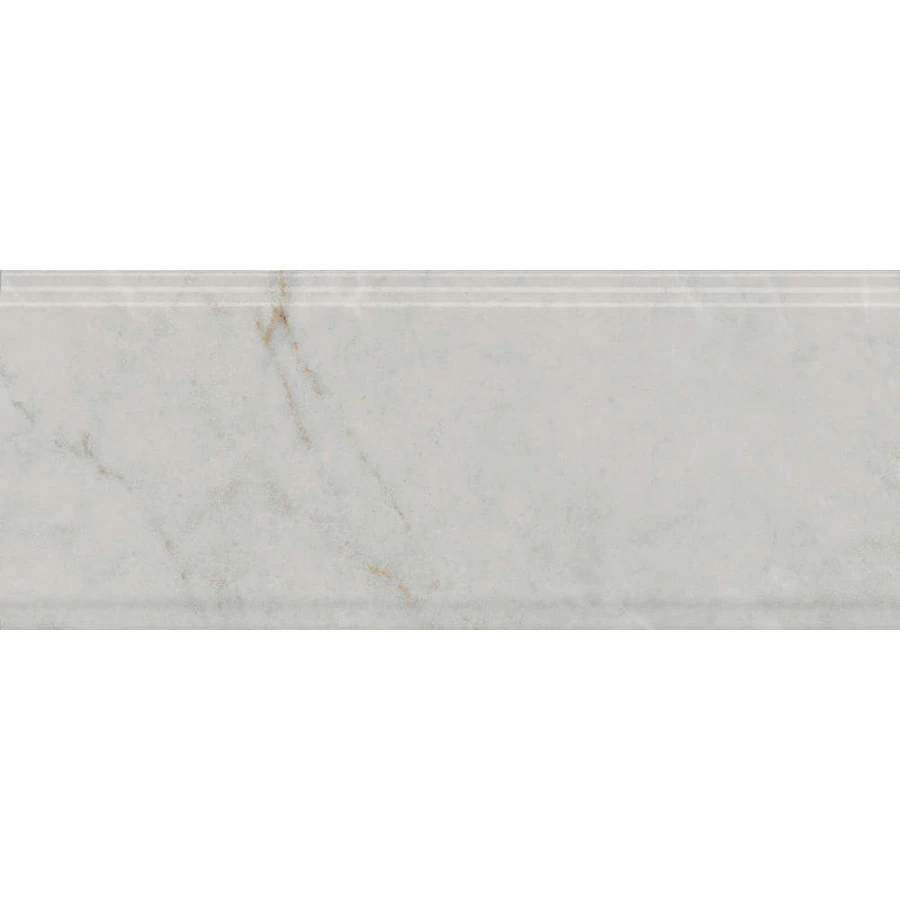 Бордюр Kerama Marazzi Серенада белый глянцевый обрезной BDA025R 30x12 см
