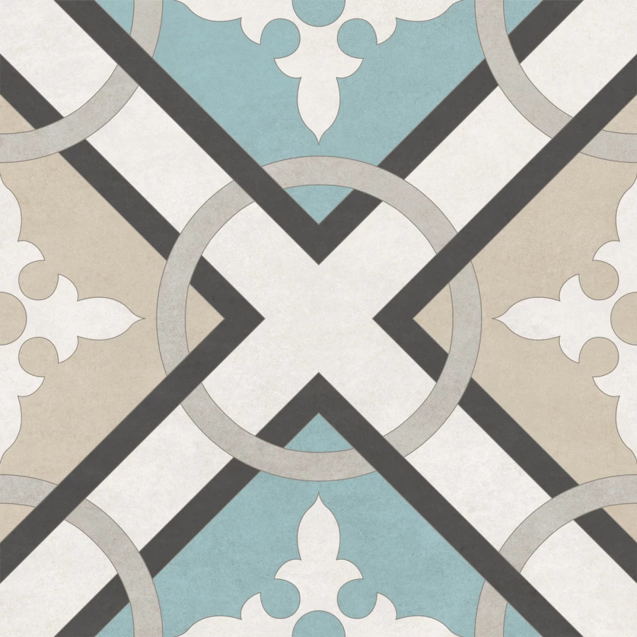 Керамогранит New Trend Design Art Melody матовый многоцветный GP2020DGA15 20х20 см