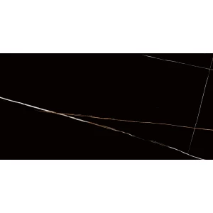 Керамогранит Laparet Lawa Black Полированный черный 120х60 см