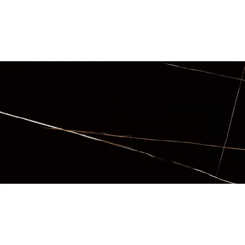 Керамогранит Laparet Lawa Black Полированный черный 120х60 см