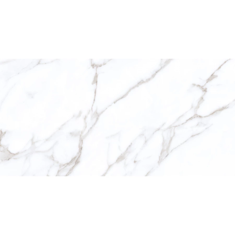 Керамогранит Cersanit Neve полированный белый ректификат A17419 120х60 см