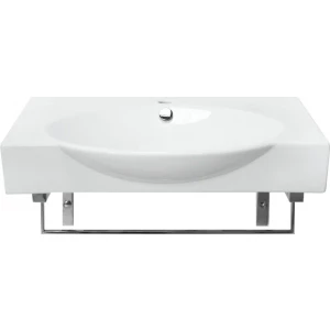 Умывальник Sanita Luxe Infinity 65 с кронштейнами и полотенцедержателем INF65SLWB01KR