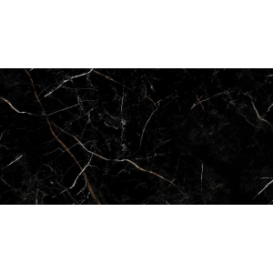 Керамогранит Cersanit Nero полированный HG черный ректификат A17442 120х60 см