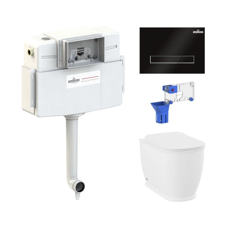 Унитаз Lavinia Boho Relfix Bell Pro 87060214 (комплект 5 в 1)