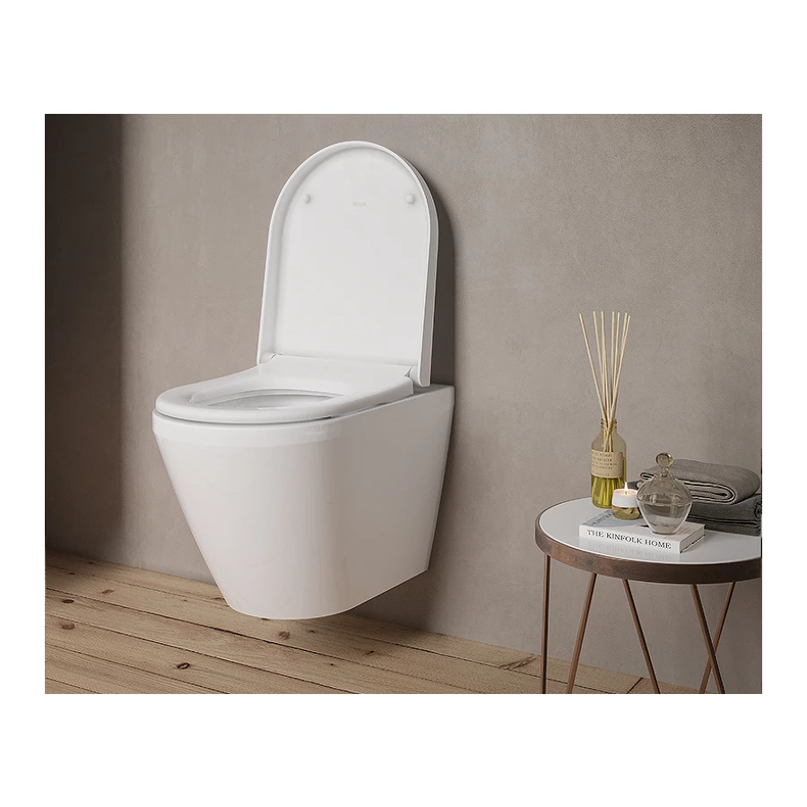 Подвесной унитаз Vitra Integra Round безободковый 7041B003-0075 54 см