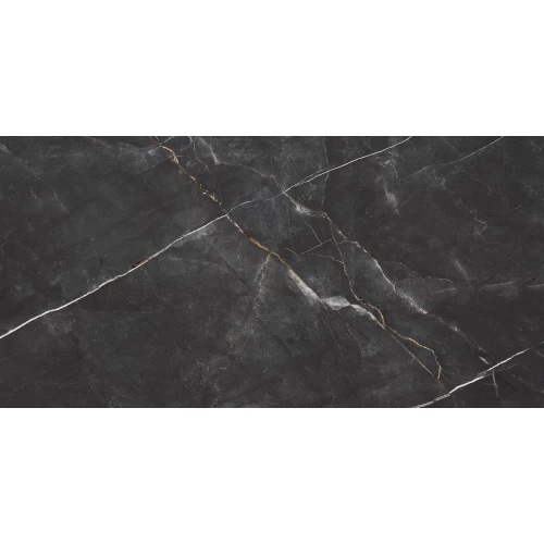 Керамогранит Laparet Zodiac полированный, темно-серый 120х60 см