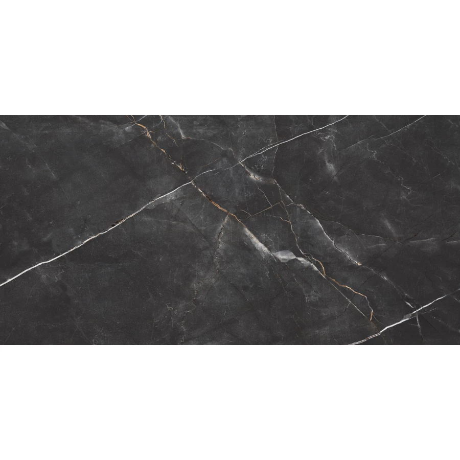 Керамогранит Laparet Zodiac полированный, темно-серый 120х60 см