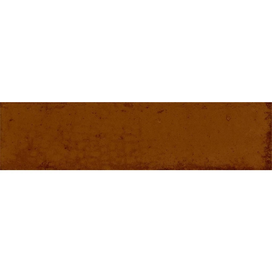 Плитка настенная Ribesalbes Hope Ocre глянцевая терракотовая 30х7,5 см