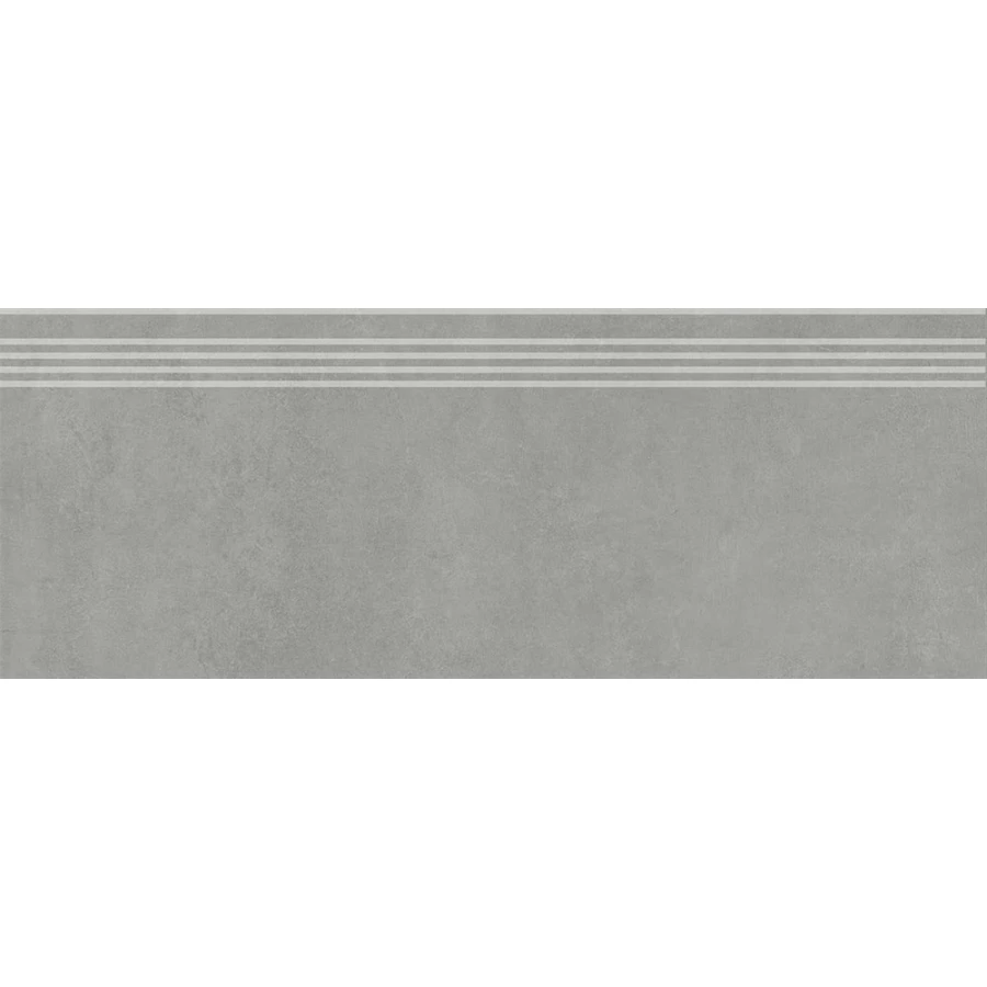 Ступень из керамогранита Kerama Marazzi Про Догана матовая серая DD841290R/GR 80х30 см