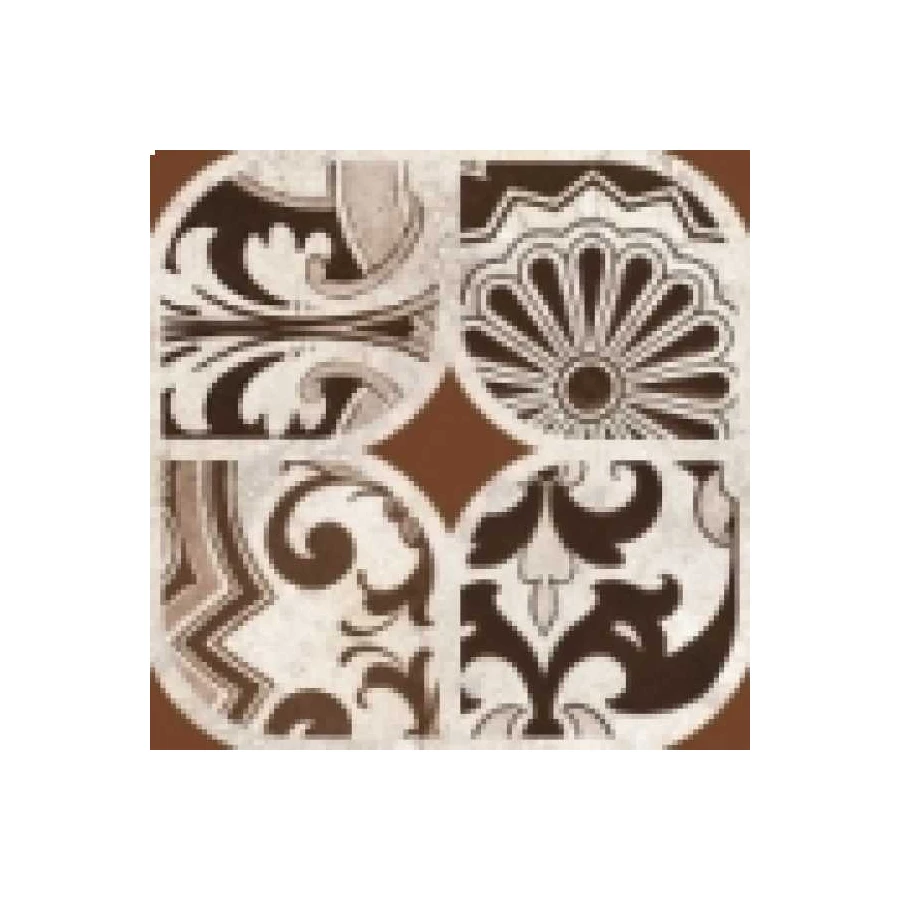 Бордюр Керамин Майорка 3 коричневый 9,8х9,8 см