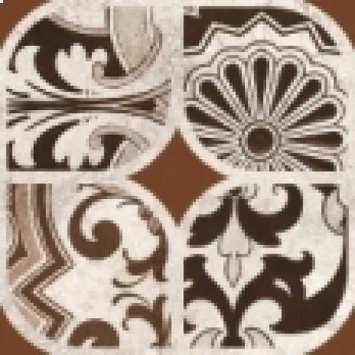 Бордюр Керамин Майорка 3 коричневый 9,8х9,8 см