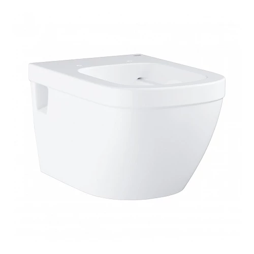 Унитаз подвесной Grohe Euro Ceramic с горизонтальным выпуском, безободковый, без сиденья 39538000