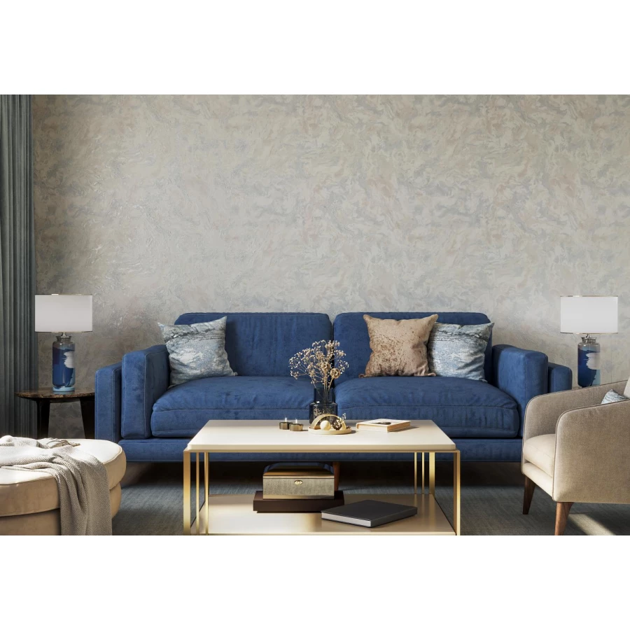 Обои флизелиновые Palitra Life Палитра Silk Way бежевые PL72072-12 1.06х10.05 м