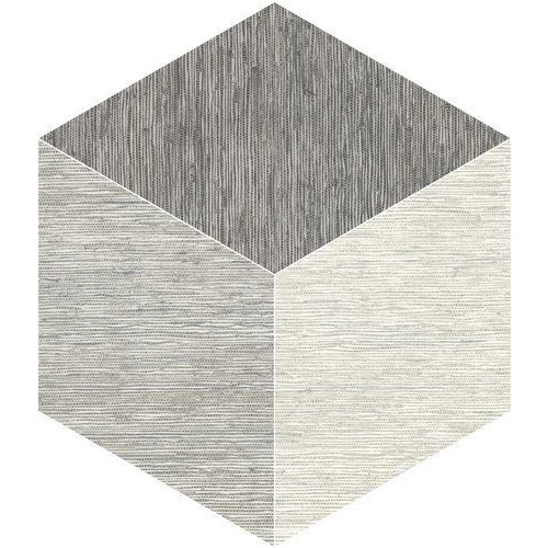 Керамогранит Ape Ceramica Hexagon Diamond серый 32х36,9 см