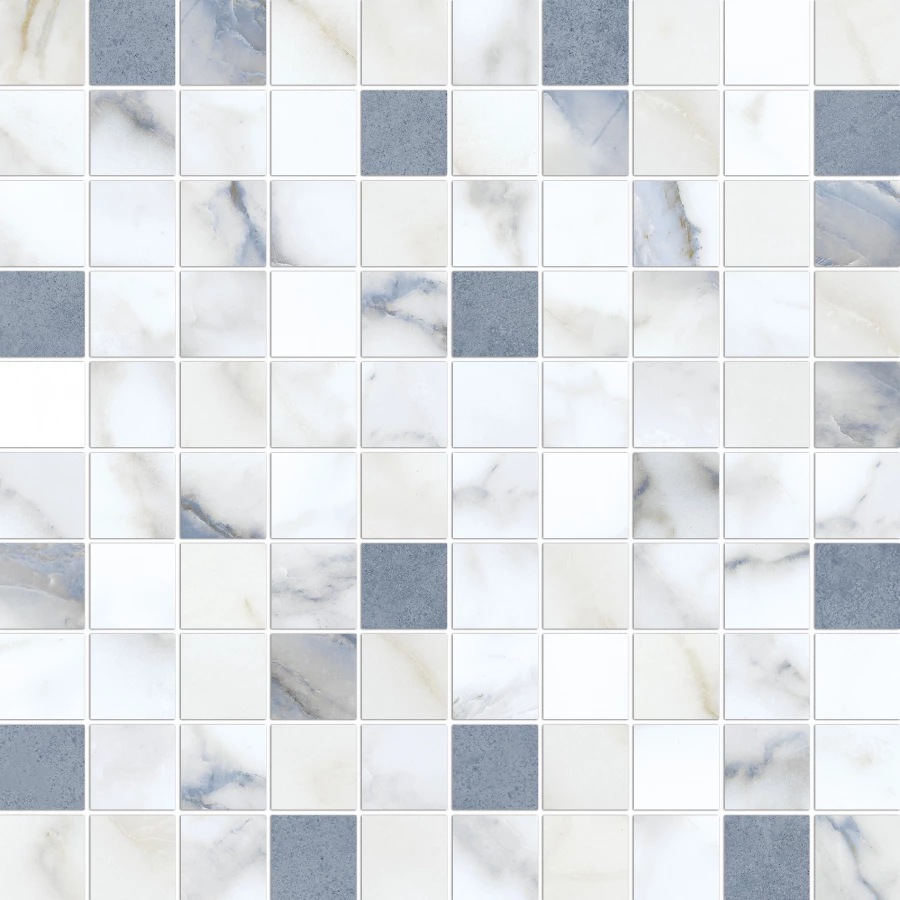 Мозаика универсальная Meissen Keramik  Flow многоцветная 16923 28,8x28,8 см