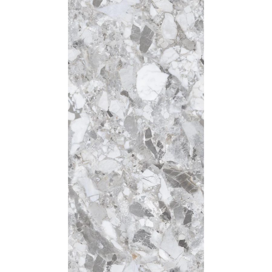 Керамогранит Seratonia Glossy Icon Grey серый 120х60 см