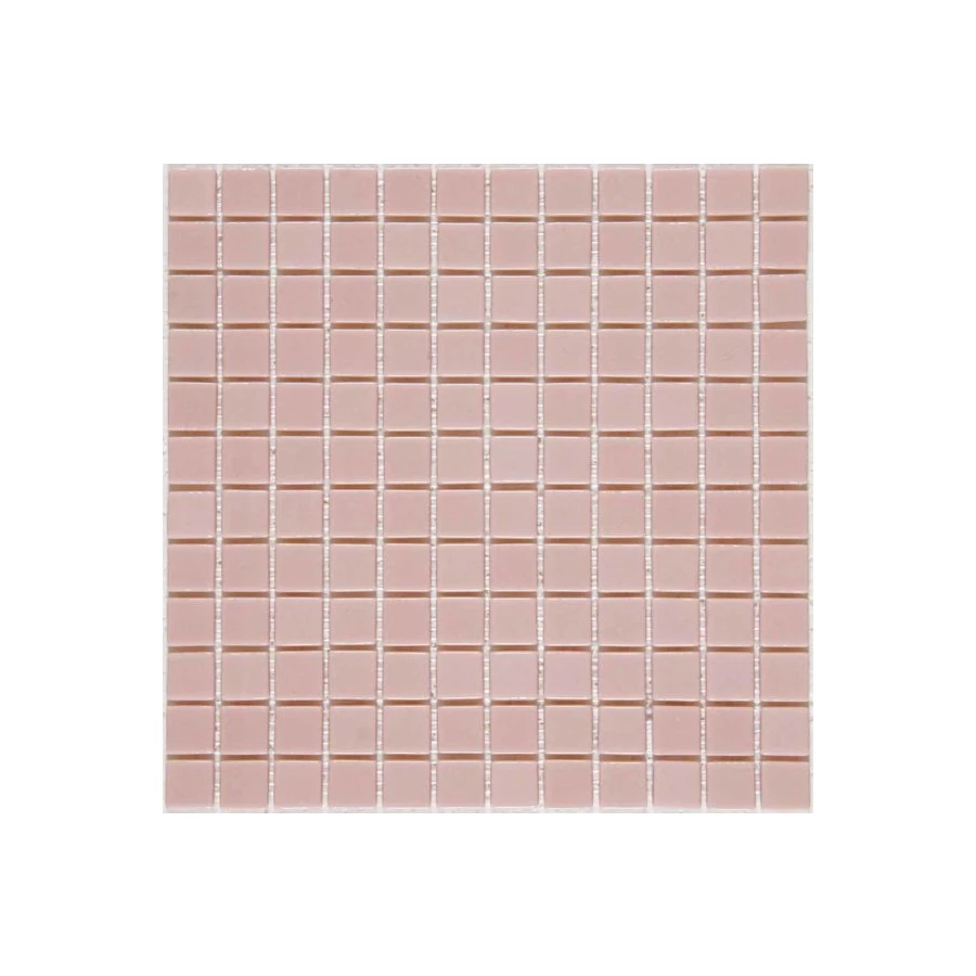 Стеклянная мозаика Mosavit Monocolor MC-601 Rosa Pastel глянцевая розовая 31,6x31,6 см
