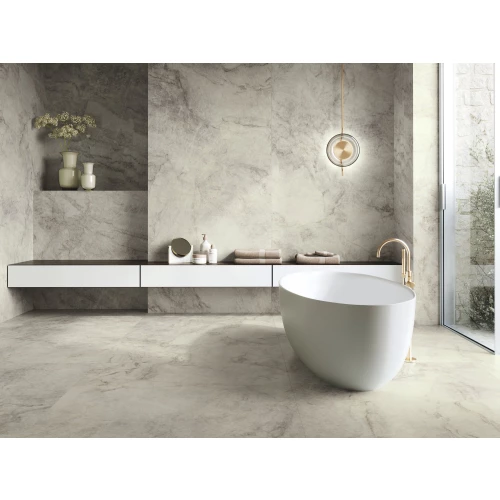 Керамогранит Ape Ceramica Taj Mahal Xlining Pearl Soft Rect бежевый A041965 280х120 см