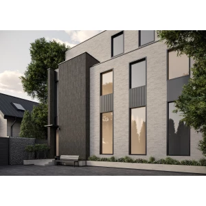 Плитка фасадная Ceramika Paradyz Carrizo Grey Elewacja Struktura Matt 40x6,6 см