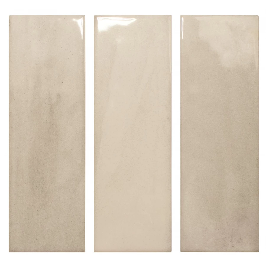 Плитка настенная DNA Calema Greige Gloss глянцевая бежевая 16х5,2 см